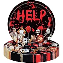 Serviettes En Papier Halloween – Lot De 20 – 2 Plis, 33 X 33 Cm – Motif Rouge Sang – Pour Décoration De Table Et Usage Pratique