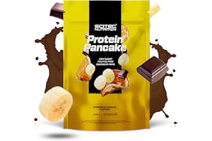 Scitec Nutrition Protein Pancake - Délicieuse alternative au petit-déjeuner riche en fibres - Sans huile de palme - Source de fibres alimentaires, 1036 g, Chocolat-Banane