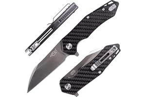 Ganzo Firebird FH31-CF Nóż Składany Głownię ze Stali D2 Rękojeść G10 Czarny Węgiel