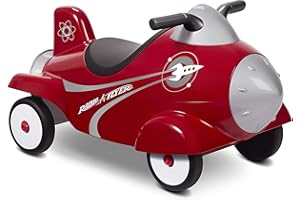 Radio Flyer Retro Rocket Ride on, Red