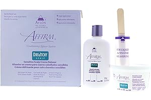 AVLON AFFIRM DRY & ITCHY SCALP RELAXER SYSTEM 9 APPLICATIONS