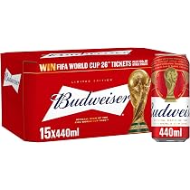 【美品】Musican MC-001 002 Budweiser 2個セット Budweiser Lager Beer Can, 10 x 440ml : Amazon.co.uk: Grocery