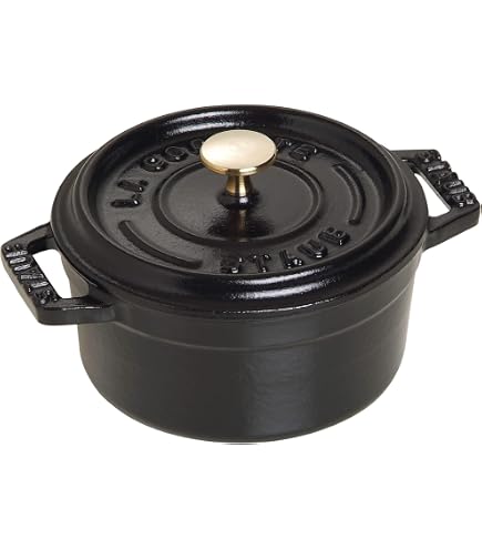 Staub, Mini Cocotte Set, 4'lü, Yuvarlak, Ceramic By Staub : Amazon