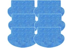 N / A Youriaa Lot de 6 serpillères pour AMIBOT PRIME/PURE/PULSE/FLEX H2O