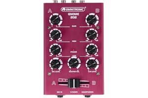 Omnitronic GNOME 202 Mini Mixer Red