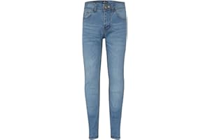 A2Z 4 Kids Faded Denim Jeans Comfort Stretch Skinny Pants Trousers Lightweight Trendy Summer Faded Denim Jeans Comfort Stretch Skinny - Boys Age 5-14 Years