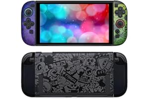 CHIKIXSON Coque Switch 2, Housse de Protection Rigide Switch 2 (2025), Accessoires Switch 2 Console, Antichoc, Anti-Rayures, Noire