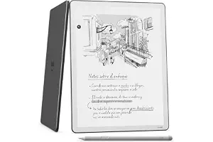 Amazon Kindle Scribe (última generación): más fino, ligero y rápido, con pantalla similar al papel de 11" y luz frontal; escribe en cuadernos, documentos y libros (32 GB)