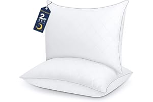 COZSINOOR Kopfkissen 40x80 cm 2er Set, Bestes Ergonomisches Kissen gegen Nackenschmerzen, 100% Mikrofaser Kissenfüllung Waschbar Ökotex, Premium Schlafkissen Bettkissen für gesunden erholsamen Schlaf