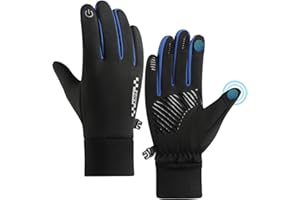 Long Keeper Guanti Bambino Invernali Calcio Guanti Ciclismo Touch Screen Antiscivolo per Bambini Ragazzo Ragazza Guanti Sportivi per Corsa Bici