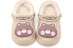 Vunavueya Mixte Enfant Sabots et Mules Clogs Chaussures de Jardin pour Garçon et Fille 21-31 EU