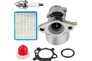 ‎CHUANCHENG Chuancheng Vergaser für Briggs & Stratton 6150 4-7 HP Motor 650 Serie Troy Bilt 6,5 HP 799866 498170,497586,497314