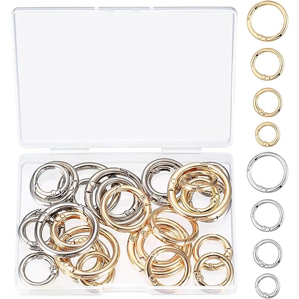 Set 9 Catene Per Borse - Lunghezze 40/60/80 Cm, Oro/argento/nero, Con Fermagli - Foto 12