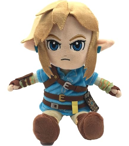 MayDee Link Plüschtier Aus Zelda: Tears Of The Kingdom – 28 Cm, Weicher Plüsch, Pink, Perfekt Für Fans & Deko