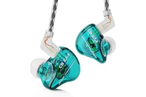 keephifi KBEAR Storm in Ear Monitor Headphones for Singers Musicians, 10mm Strong Magnetic Dynamic Driver Wired Earbuds Detachable in Ear Earphone HiFi IEMS