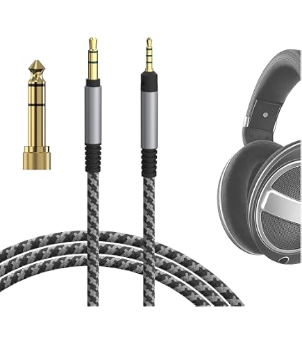 GEEKRIA Audio Headphone Cable Compatible with Sennheiser HD 620S