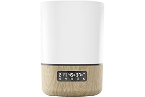 Maxi-Cosi Humidificador de respiración, humidificador inteligente para bebé, humidificador de niebla para bebé, parte de Maxi-Cosi Connected Home, compatible con Alexa y Google Assistant