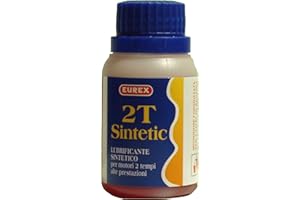 EUREX SRL 2T SINTETIC ML. 100 - Olio 2 tempi a base sintetica, pratica monodose per 5 litri di benzina (1)