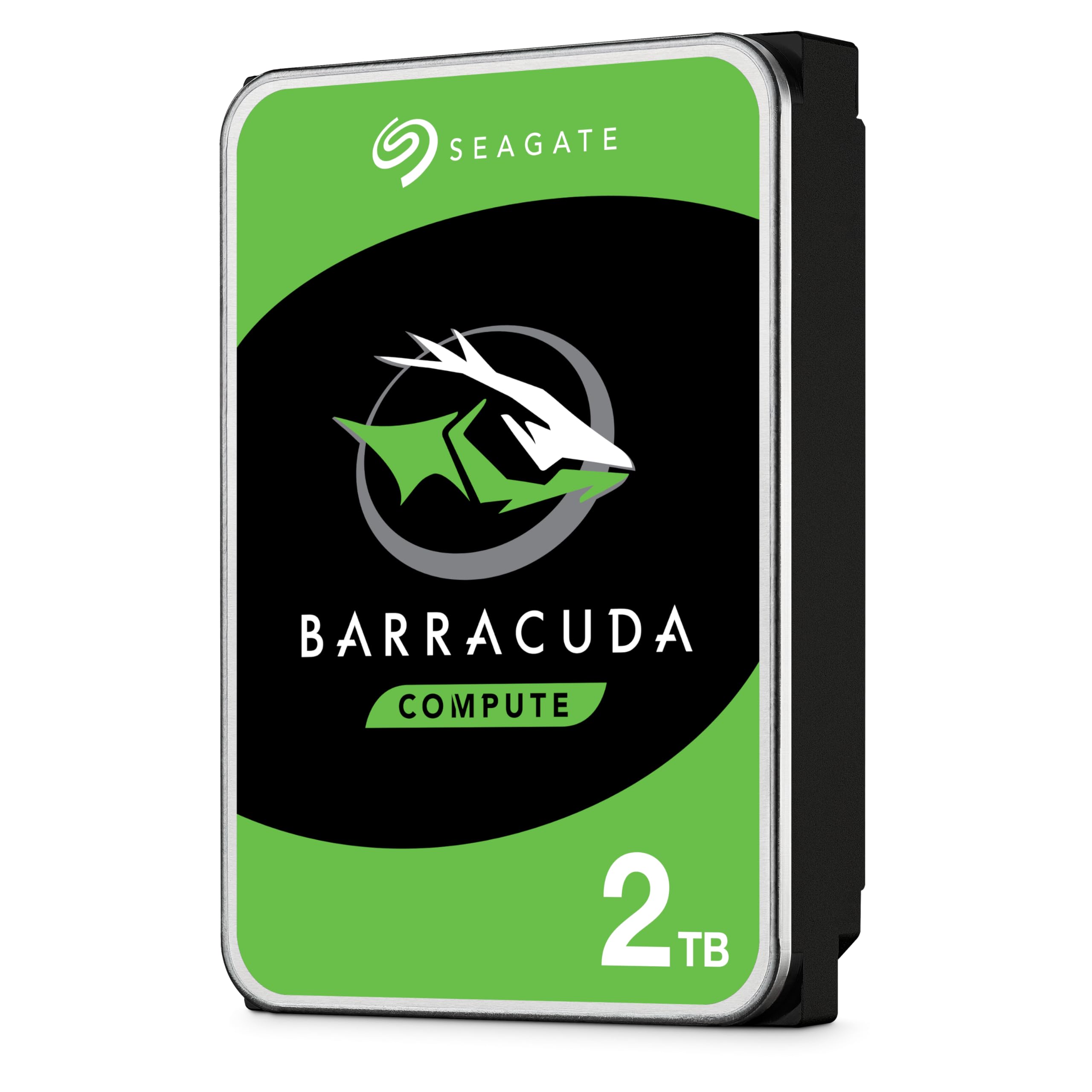 Seagate Barracuda 2 TB Internal Hard Drive HDD 3.5 Inch SATA 6 Gb/s 7,200 RPM 64 MB Cache for Computer Desktop PC Laptop (ST2000DM008)