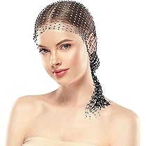 6 Fasce Elastiche Con Strass Per Capelli - Accessorio Bohemien Per Donne E Ragazze - Foto 2