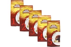 5er Probierset Trung Nguyen Vietnam Kaffee Creative 1,2,3,4,5 gemahlen (5x250g)