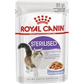 Royal Canin Sterilised Jelly Kısır Kedi Pouch Yaş Mama, 85 Gr x 12 Adet