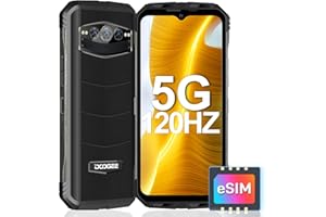 DOOGEE V30 [2023] Niezniszczalny telefon komórkowy 5G, 15GB+256GB(SD 2TB), 6.6" FHD+ 120Hz, 10800mAh/66W, 108MP Camera+Night Vision, Dimensity 900 Android 12 Niezniszczalny smartfon, eSIM/NFC/OTG