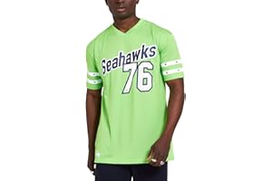 New Era Seattle Seahawks T Shirt/tee NFL Stripe Sleeve Oversized tee