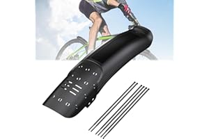 Tefola Parafango della Bicicletta Set, Parafango Posteriore per Mountain Bike, Parafanghi estesi universali per Mountain Bike Antivento per la Guida in Bicicletta per Protezione Schizzi e Sporco