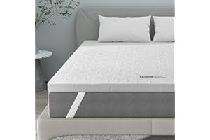 ‎BEDSTORY BedStory Harter Topper 90x200cm-5cm Höhe Zwei Härtegrade H3&H4 Matratzentopper,7-Zonen-Matratzenauflage aus Kaltschaum, Matratzentopper für Boxspringbett Wohnwagen Schlafsofa