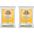 GAVYRATAN Pure & Premium Skimmed Milk Powder with Extra Protein 500Gm | Perfect for Making Tea & Coffee (Pack of 2)