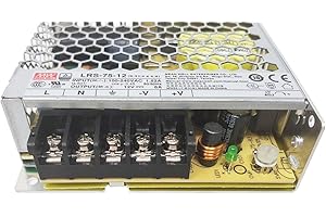 Mean Well LRS-75-12 Constant Voltage Power Supply 75W 12V, perfect for LED Strips