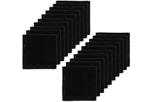 ANOTHEEE Filtro antiodore a carbone attivo, 20 pezzi, filtro di ricambio per contenitore compost, filtro a carbone attivo da cucina, filtro antiodore