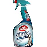 Simple Solution Extreme 3 Layers Effective Stain and Odor Remover for Dogs Heavy Stains and Odor For Home and Vehicle Carpet Flooring Fabric