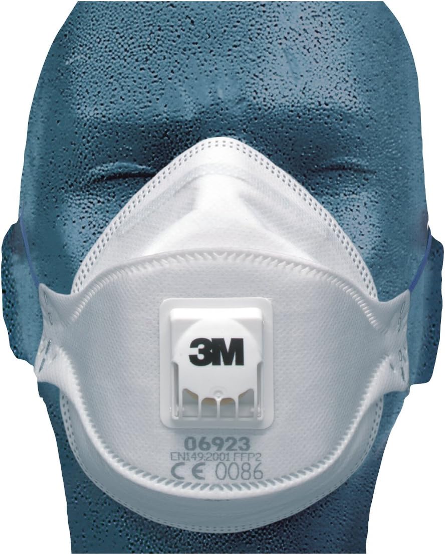 Masks 3 m AuraTM 06923 +. Folded For Particles Thunderball FFP2 With Valve (Box of 10)