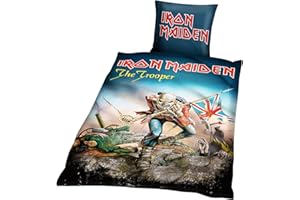 Iron maiden BLIM1 cotton bed linen 135 x 200 x 1 cm, multi coloured