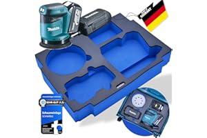 SCHWÄBLE Schaumeinlage Schaumstoffeinlage für Makita Akku-Exzentschleifer DBO180