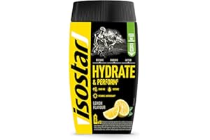 Isostad HYDRATE & PERFORM LIMONE, Preparato in polvere per bevanda isotonica, Con elettroliti e carboidrati selezionati, Ideale per lo sport e l'esercizio fisico prolungato, 400 gr