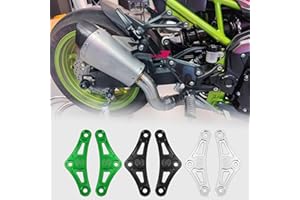 WOOGA Kit di collegamento di abbassamento regolabile per sospensioni per motociclette da 30 mm per KA&WA&SA&KI Z900RS/CAFE 2018-2024 Z900 Z 900 Regolazione dell'altezza del telaio (Nero)
