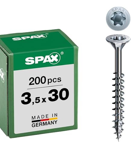 SPAX Universal, Senkkopf, T-Star plus, Multi-Kopf, Vollgewinde