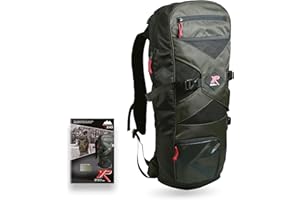 XP Metal Detectors Backpack 240, zaino leggero e robusto appositamente progettato per i metal detector, ergonomico e comodo con più di 10 tasche e scomparti dedicati (XPBACKPACK240)
