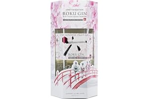 Roku Sakura Bloom Edition | Premium Gin | Cherry Blossom | 70cl| 43% ABV