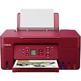 Canon G3470 EUM/EMB RED, M&uuml;rekkep P&uuml;sk&uuml;rtmeli Yazıcı, Kırmızı
