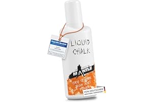 ‎MANTLE CLIMBING EQUIPMENT Mantle - Liquid Chalk 200 ml und 100 ml oder 150 ml Flüssigkreide Kletterkreide in verschiedenen Packungen zum Bouldern Klettern Gym Gewichtheben
