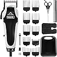WAHL Clip N Trim II Hair Clipper, Integrated Hair Trimmer, Head Shaver, Men's Hair Clippers with Trimmer, Stubble, Male, White