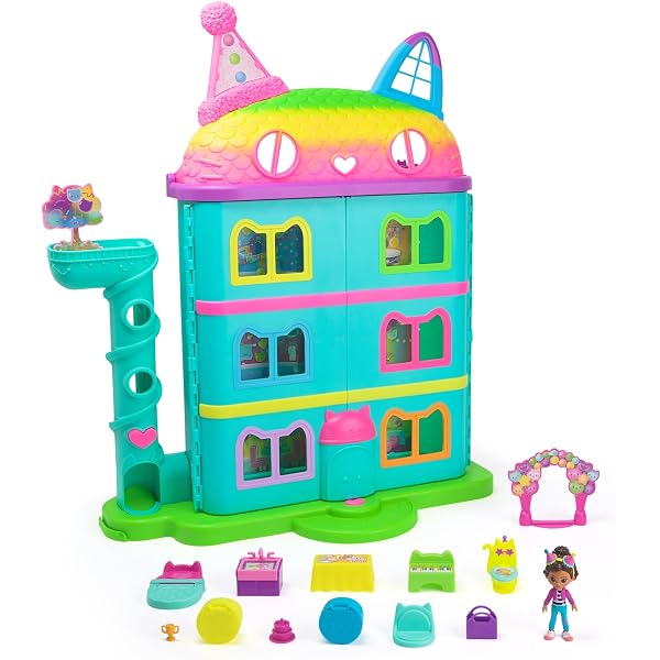Sac De Sport Gabby’s Dollhouse - Sac Gym Enfant Fille Multicolore Avec Bandoulière 28x41.5x21 Cm