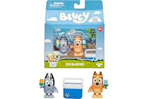 Bluey Let's Play Chef - Juego de 2 Cifras de Juguete, Bloques de Hielo para Bingo y Calcetines, Juego de Cifras para niños de 3 a 5 años