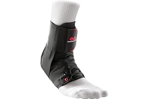 McDavid - Bandaż na kostkę ze sznurowaniem – zapobieganie i leczenie urazów kostek – wsparcie stawu skokowego – bandaż na kostkę – bandaże na staw skokowy – bandaż na staw skokowy