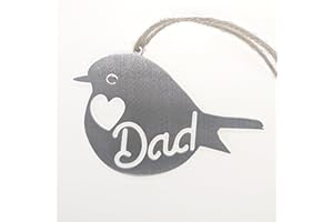 IMAGE INDUSTRY Steel Robin - Dad Memorial Gift for Father's Day