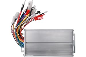 Micvtve Contrôleur Brushless 48 V 500 W, moteur sans balais E-Bike en alliage d'aluminium pour scooter électrique pour vélo, Argent, 48V